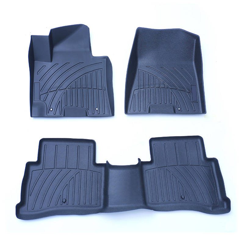 Heavy Duty Non skid Design Custom PVC 3D Car Floor Mats Custom Car Mats Com Bolsos