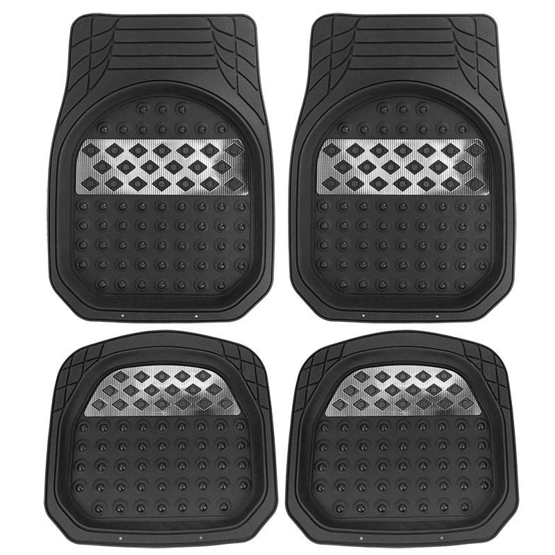 universal full set car floor mat alfombrillas para auto anti slip car mats 4 pcs/set 5pcs/set