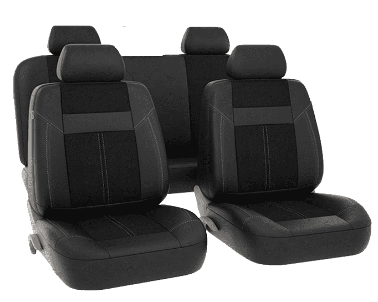 High Quality PU Leather Universal Size Car Seat Cover Waterproof Fancy Black Car Seat Covers With Velvet Material