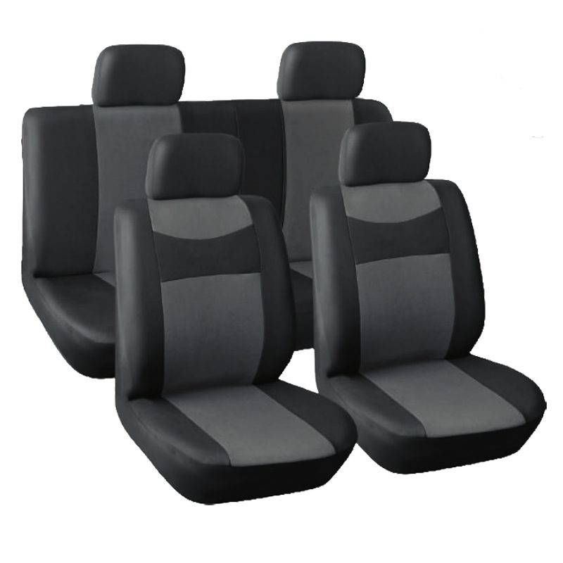 Factory price complete full set polyester auto car seat covers universal