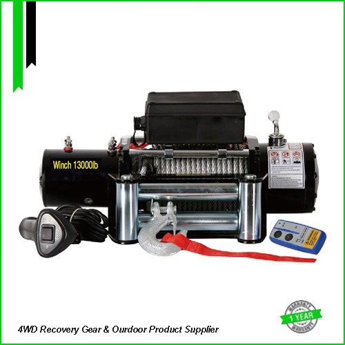 Monster4WD Heavy Duty 13000LBS Trailer Electric Winches with Synthetic Rope