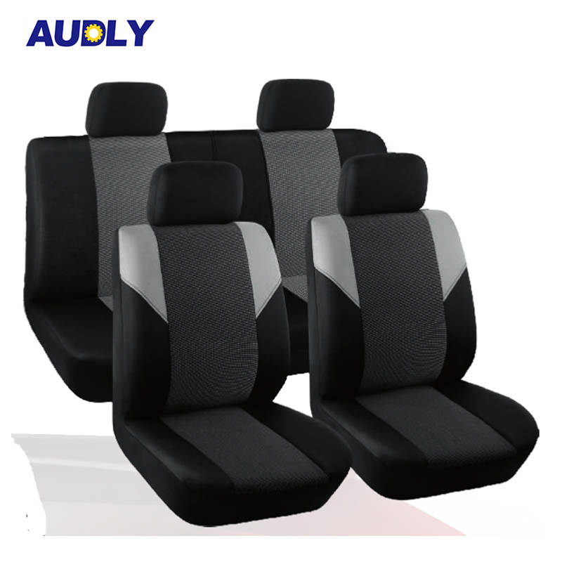 Hot Selling Universal Fit Auto Accessories Cloth 8 pcs  Polyester Car Seat Cover