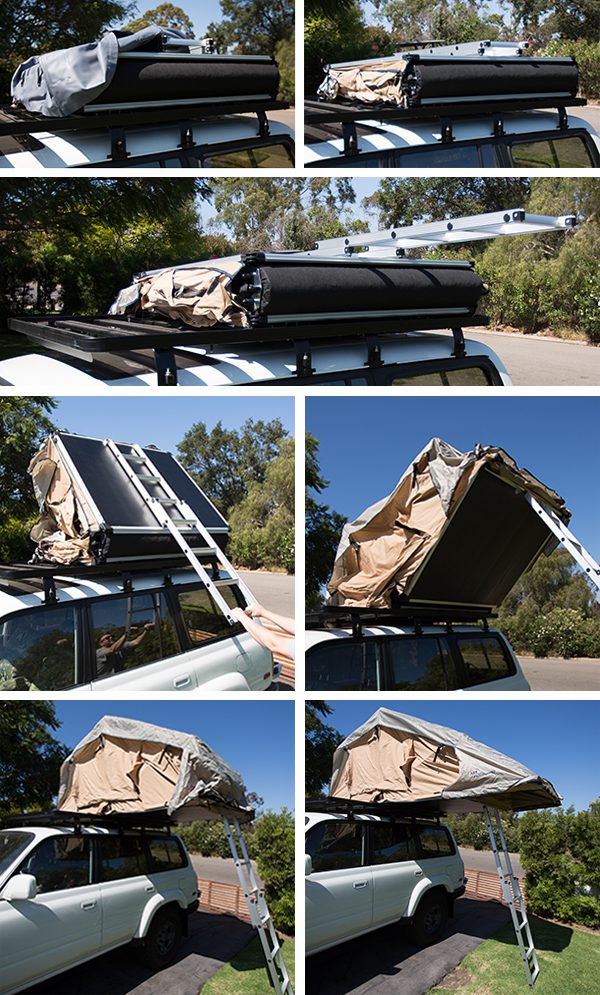 Monster4WD Universal Car Roof Top Tent