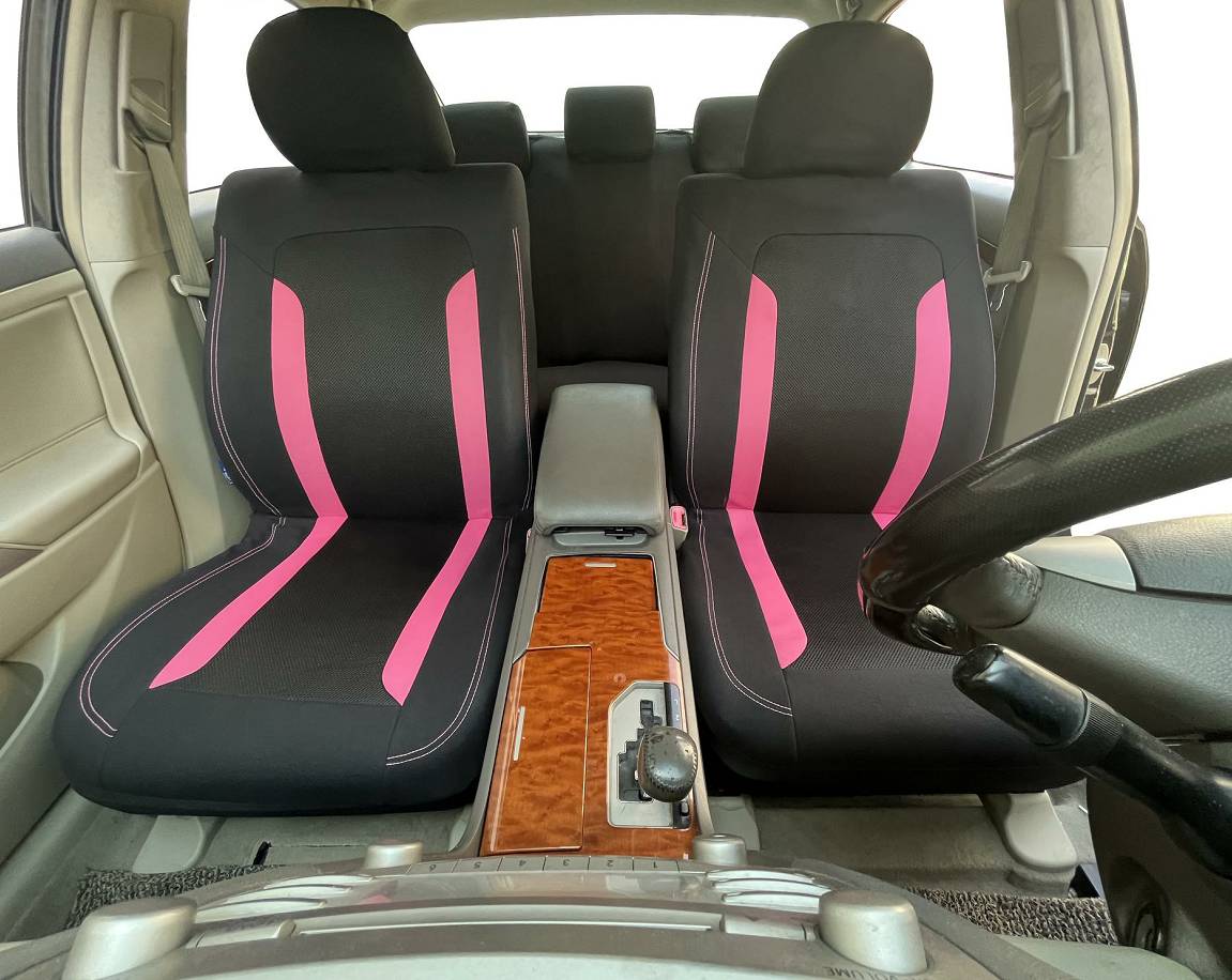 Fashion full set 9pcs polyester foam combined cars seat cover airbag design seat cover car used