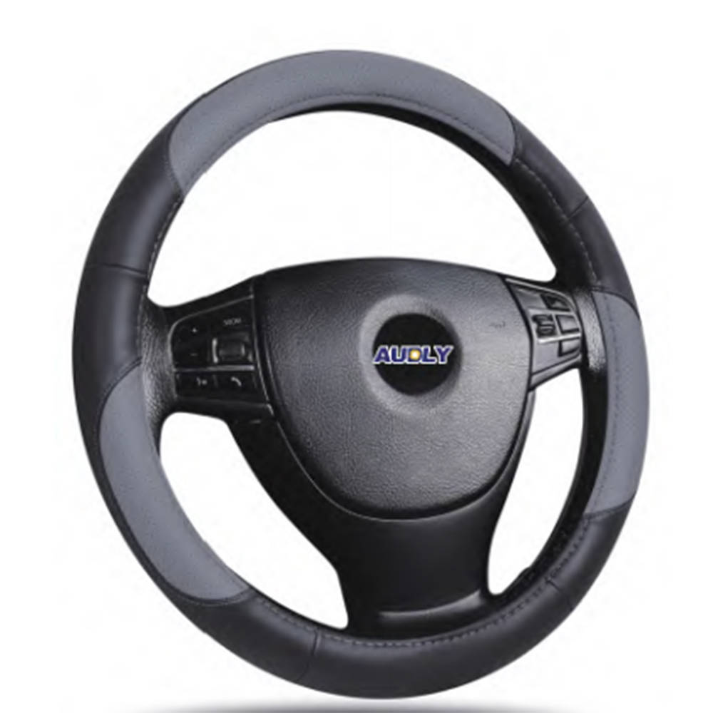 New design steering wheel cover car accessories universal 4-Spoke Wheel leather car steering wheel cover