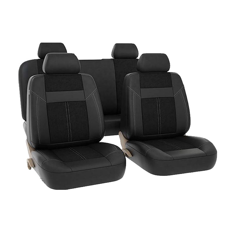 Wholesale Universal Size Fitting Full Set 9PCS PU Leather Car Seat Covers