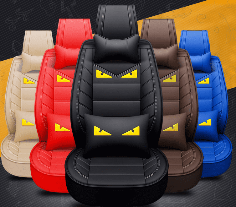 High quality luxury cushion car leather seat covers forros de asientos para autos