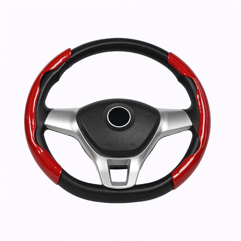 New Car Accessories Non-Slip Carbon Fiber Universal Car Steering Wheel Cover