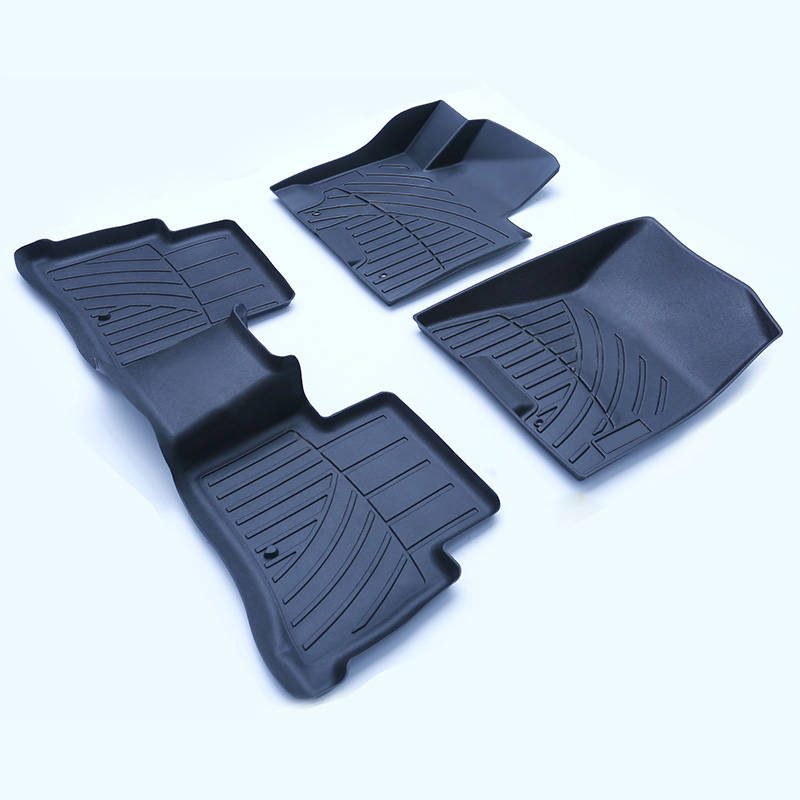 Heavy Duty Non skid Design Custom PVC 3D Car Floor Mats Custom Car Mats Com Bolsos