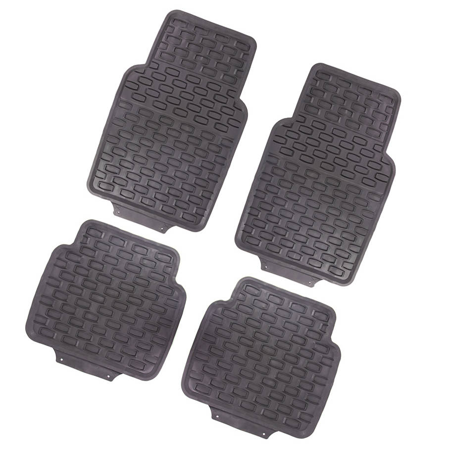 Interior Accessories Universal Car Matting  4Pcs Pvc Car Mat With Aluminium