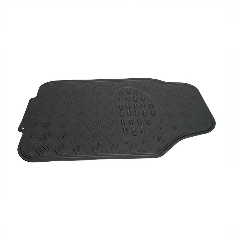 Auto general anti - slip, waterproof, easy to clean, general color multi - aluminum film plastic injection PVC car mat