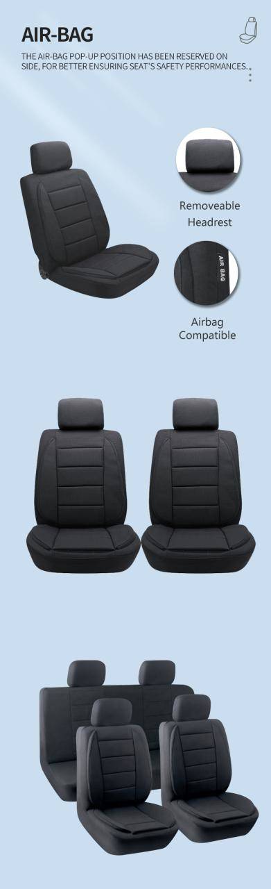 New Arrival Privately made low price custom truck mesh universal car seat covers