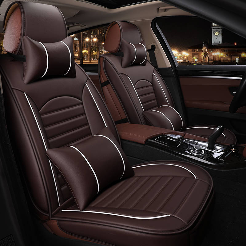 High quality luxury cushion car leather seat covers forros de asientos para autos