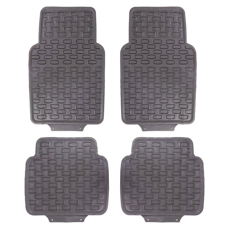 Interior Accessories Universal Car Matting  4Pcs Pvc Car Mat With Aluminium