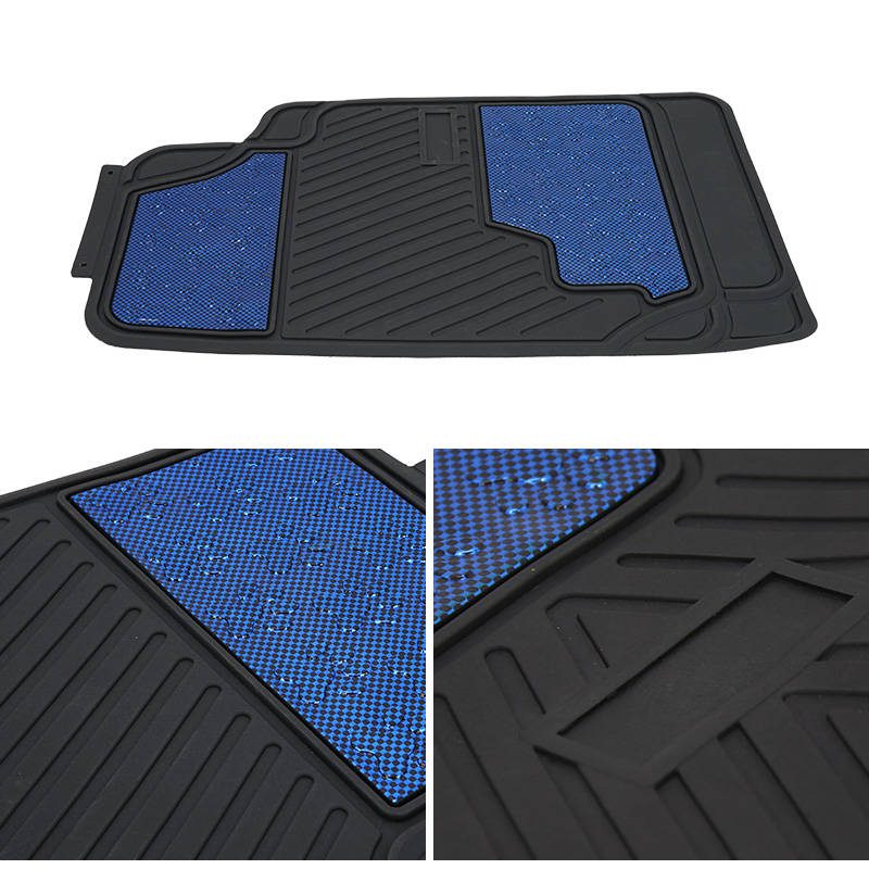 Popular wholesale PVC universal fit transparent car mats