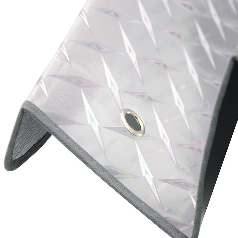 Universal car sunshade magnetic laser film EPE Aluminum accessories 130*60cm car sunshade