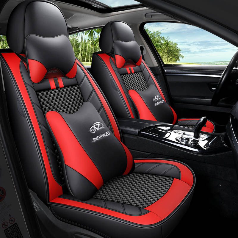 Hot selling foldable memory pu leather car seat cushion