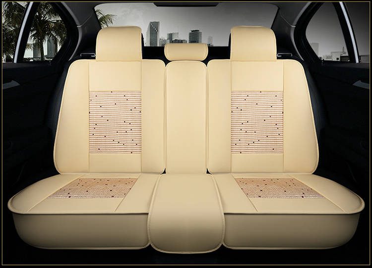 High quality luxury cushion car leather seat covers forros de asientos para autos