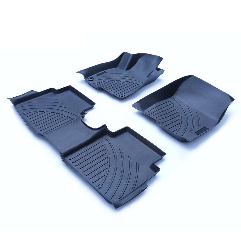 Heavy Duty Non skid Design Custom PVC 3D Car Floor Mats Custom Car Mats Com Bolsos