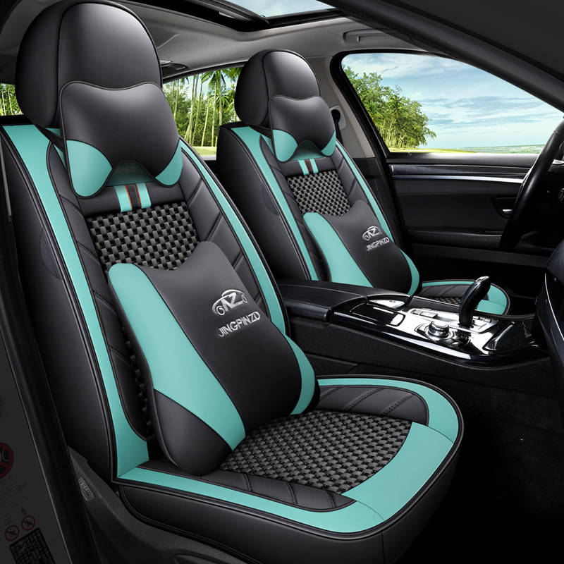 Hot selling foldable memory pu leather car seat cushion