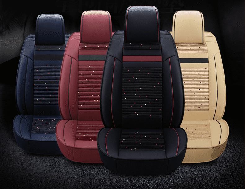 High quality luxury cushion car leather seat covers forros de asientos para autos