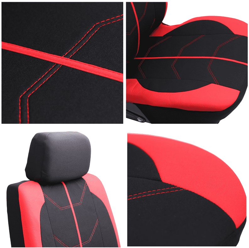 High quality car seat cover Full Set custom made memory foam car seat cover cubre asiento auto