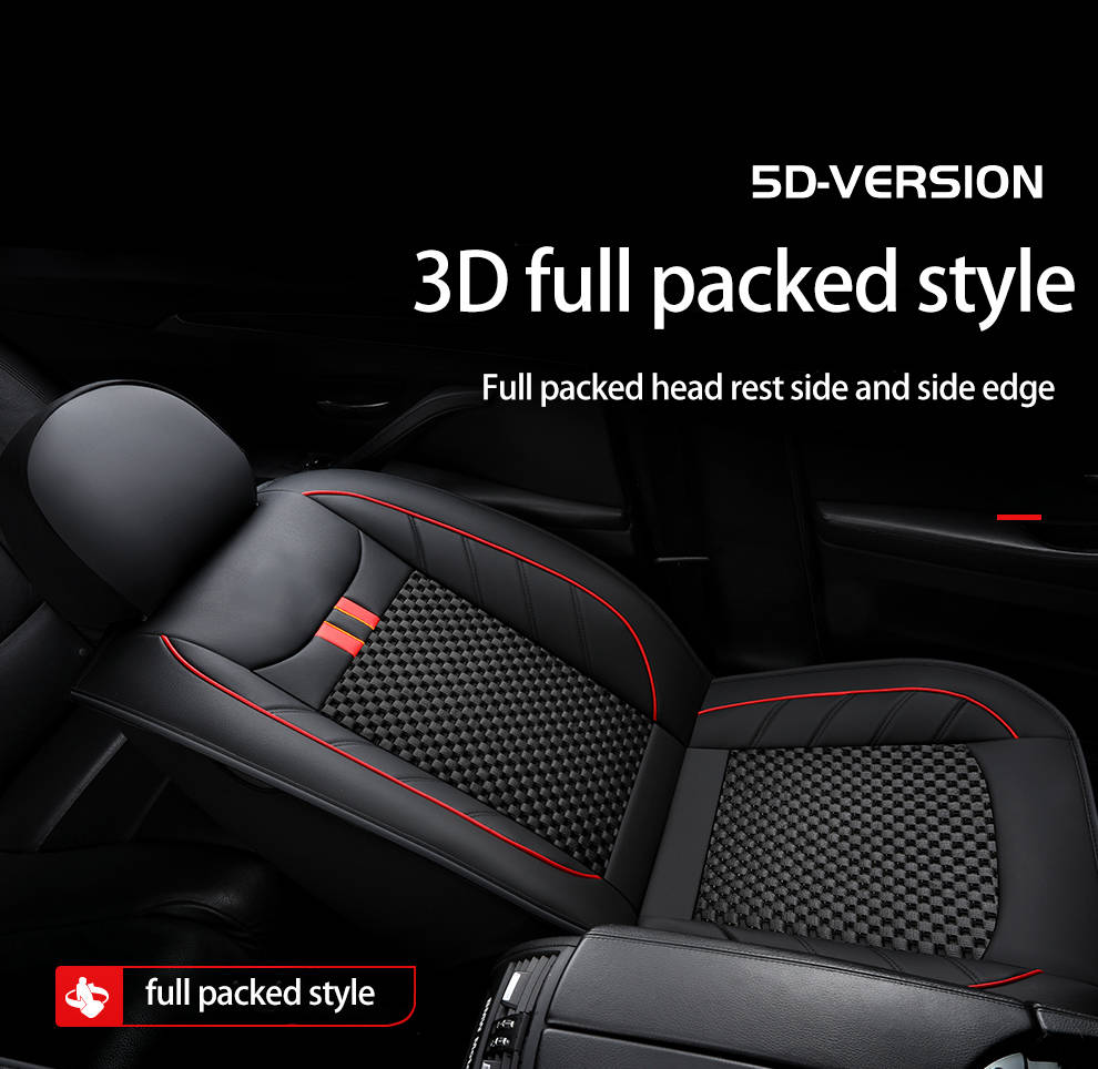 Wholesale auto interior luxury full set seat neck cushion car