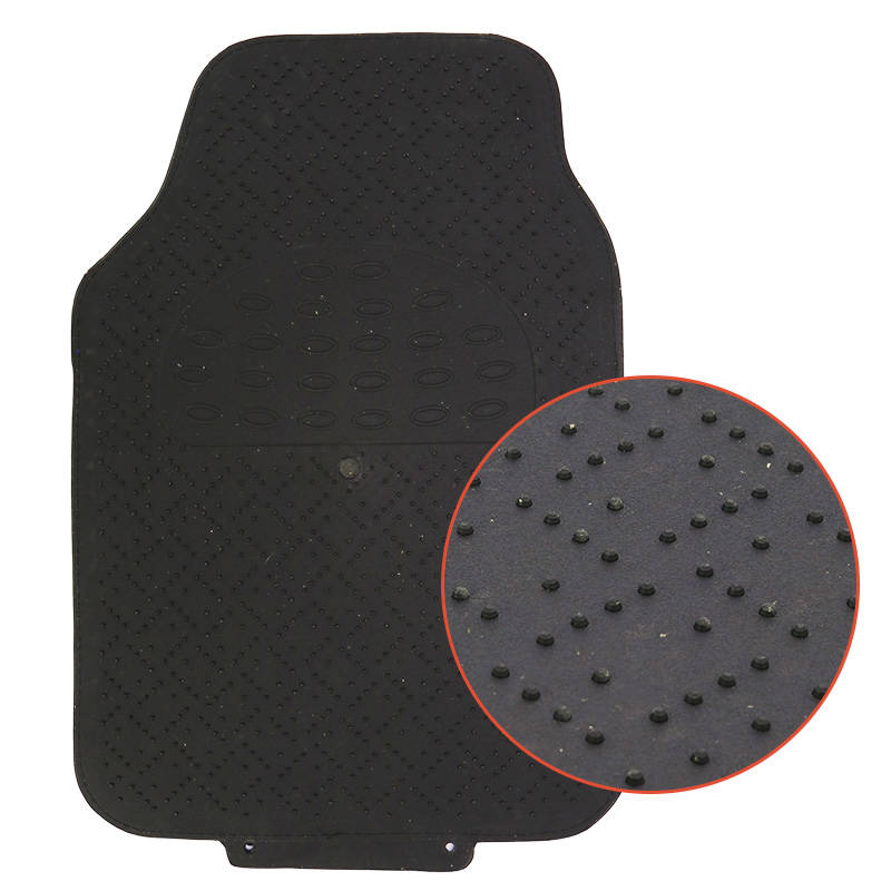 Universal carpet car floor mats auto aluminum PVC car mat