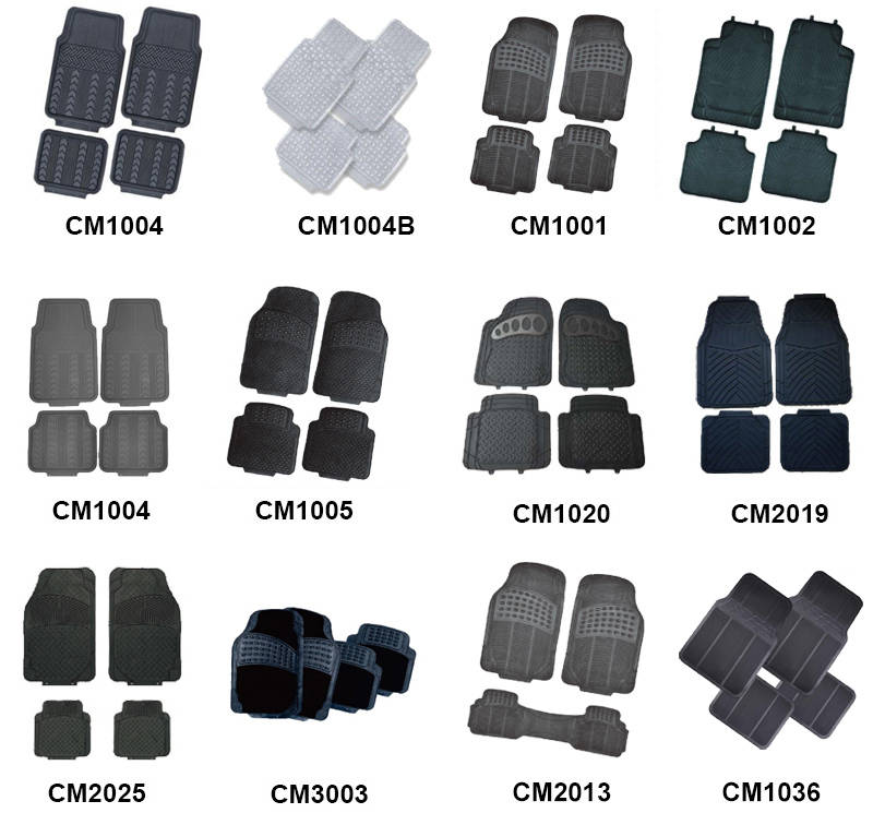 improve the safety of driving Universal pvc Car Floor Mats auto pvc anti slip car floor mat