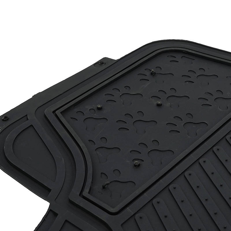 Popular wholesale PVC universal fit transparent car mats