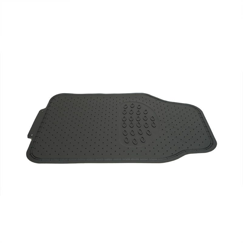 Auto general anti - slip, waterproof, easy to clean, general color multi - aluminum film plastic injection PVC car mat