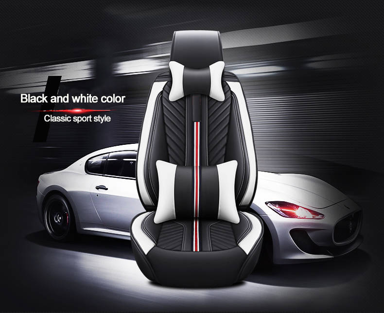 Luxury reliable quality modern car used universal size car seat cushion leather cushion