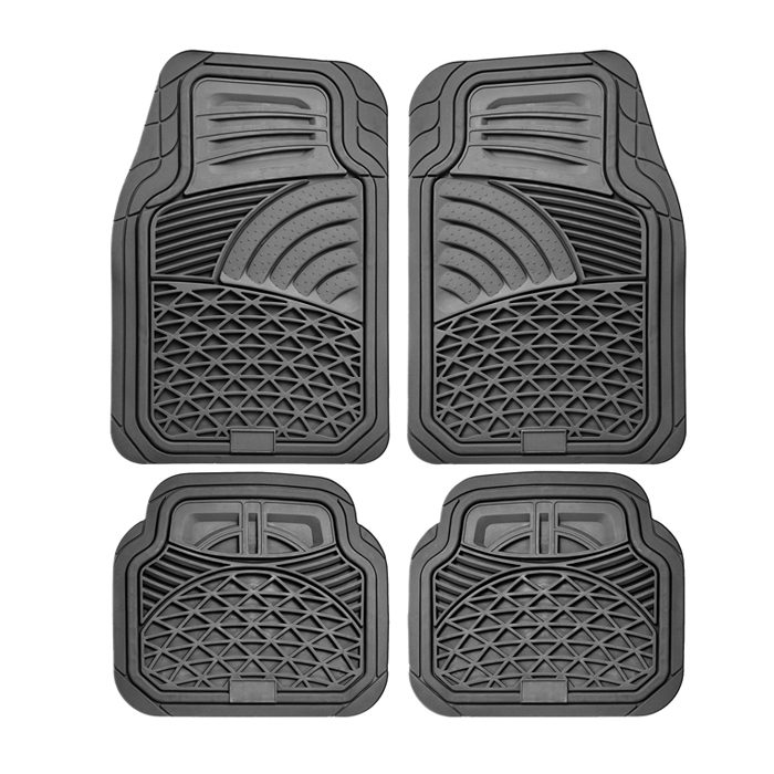 Wholesale Top Quality Anti Slip Waterproof Car Cheap PVC Universal Car Floor Foot Rug Mats 4 Pieces