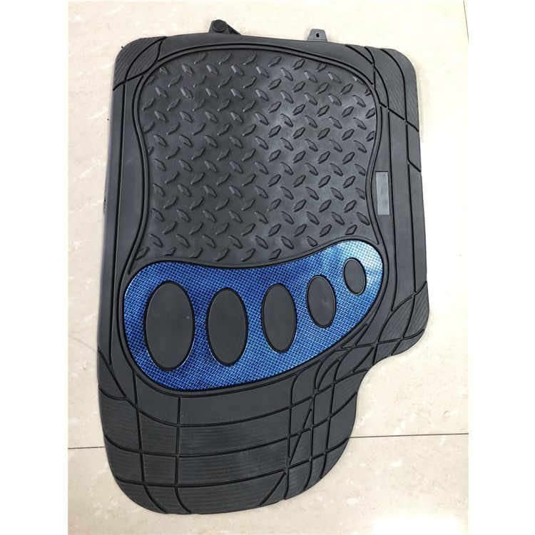 Best Selling Car Floor Mats Rubber PVC Waterproof Car Mat Anti Slip Truck Mat with Aluminium