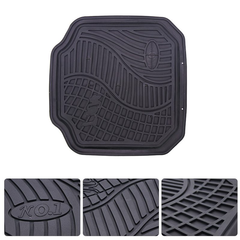 Landcruiser car floor mats deep tray RM500 black 4 piece pvc rubber