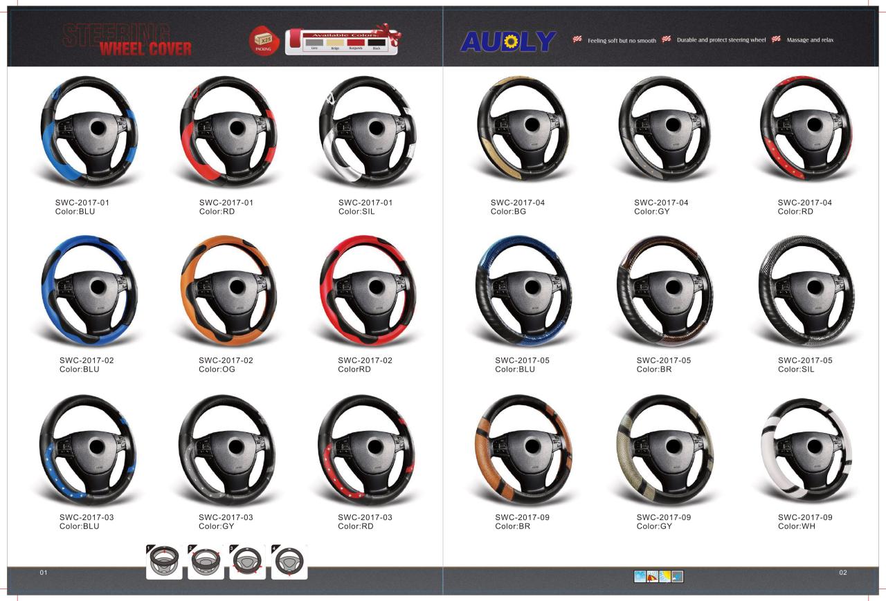 Universal Car Accessories Vehicles design your steering wheel cover