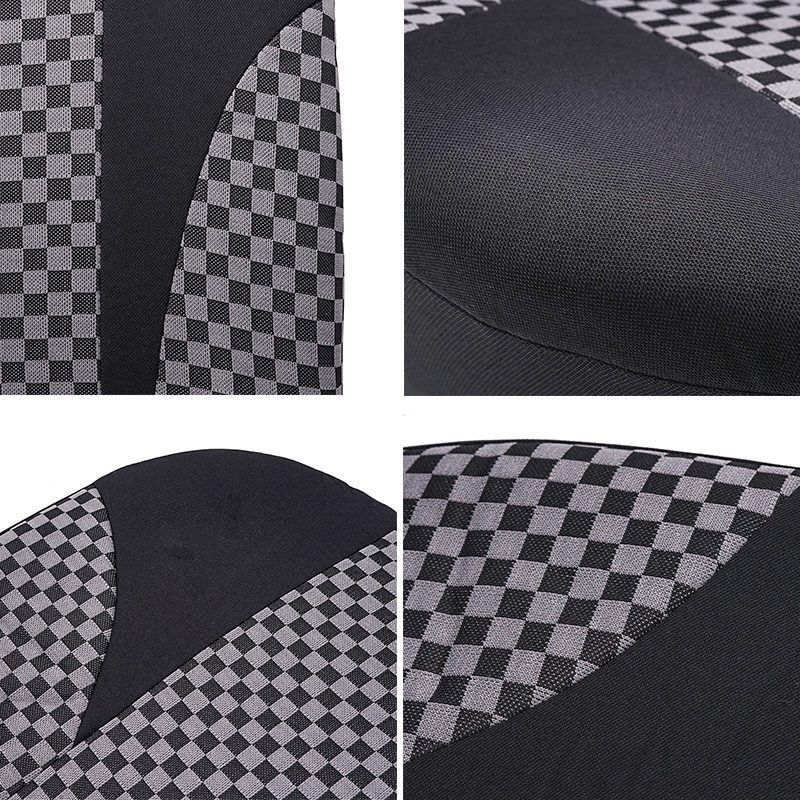 Custom PU Leather Car Used Seat Cover 2mm Foam Universal Car Seat Cover