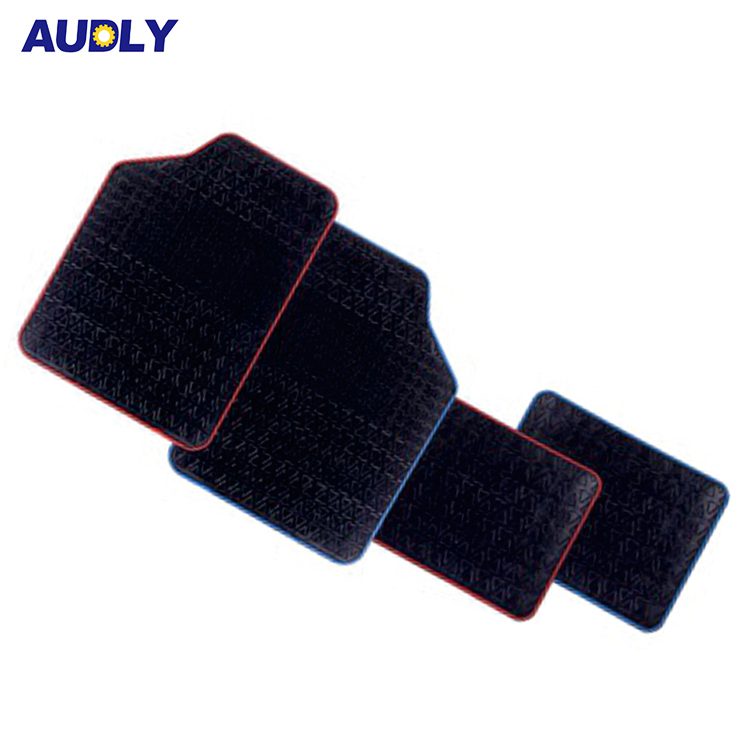 Easy cleaning soft clips car floor mats winter mats for car used