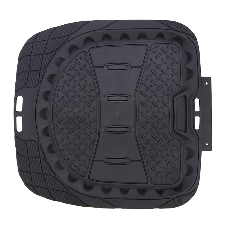 4 Piece All Weather Waterproof Black Color Vehicle Universal Floor Mats Car