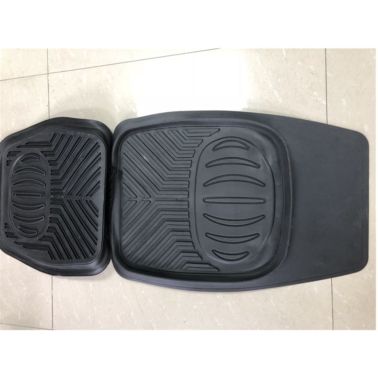 new design  nuevo diseno PVC car mat rubber  in 4 pcs carpet 3D car mats la alfombra 3D precio al por mayor