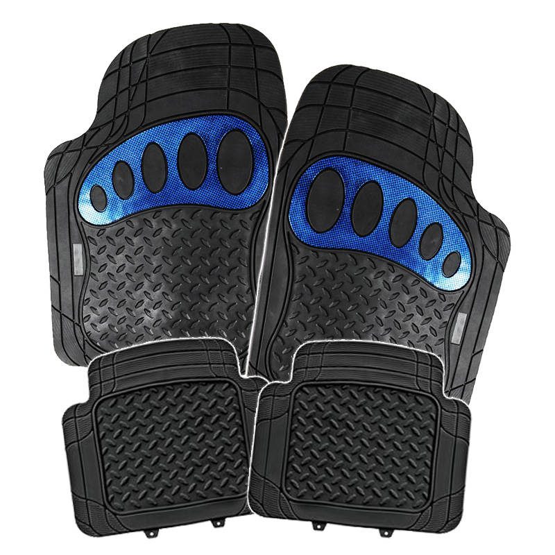 Best Selling Car Floor Mats Rubber PVC Waterproof Car Mat Anti Slip Truck Mat with Aluminium