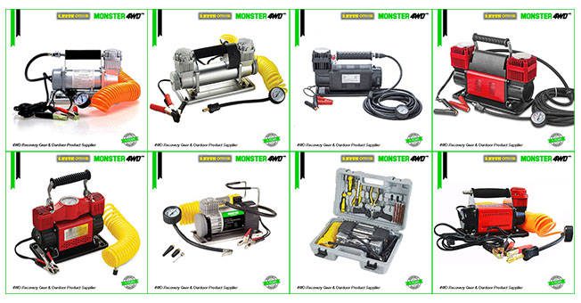 Monster4WD 4x4 Double Cylinder 150L Air Compressor