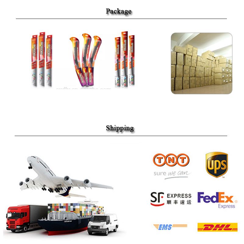 Universal multifunctional economy car wiper blade Windshield car wiper blade Rimless wipers