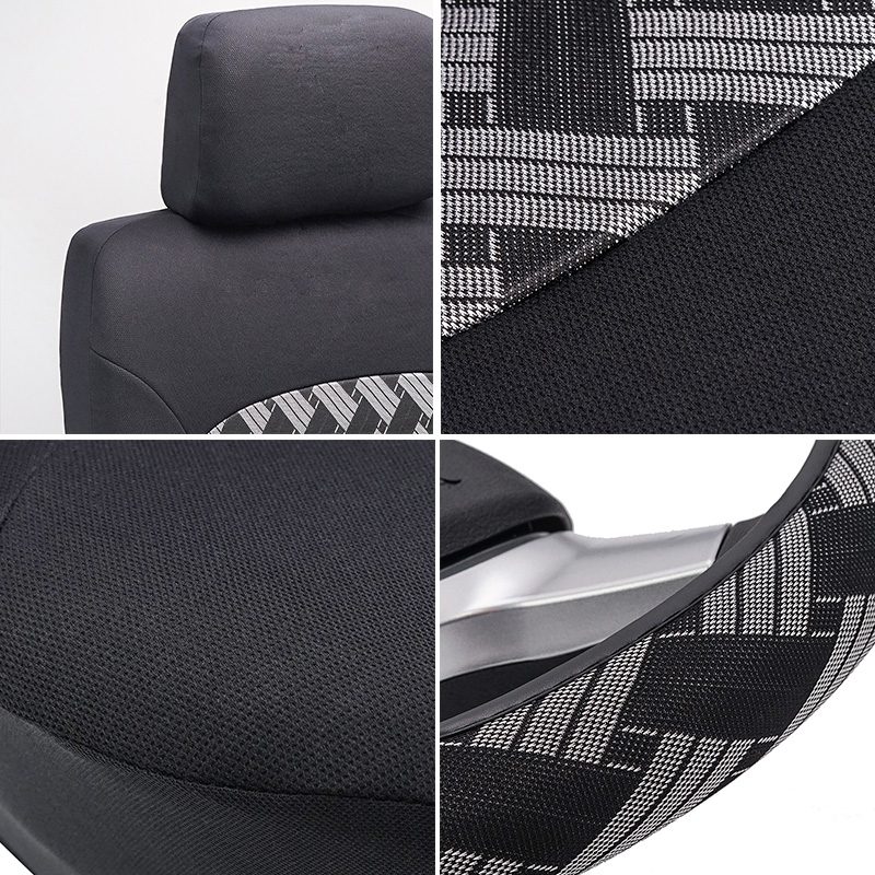 Wholesale breathable full set cloth seat cover interior decorative comfortable Universal car seat cover