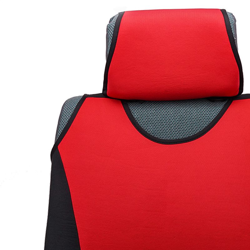 Polyester full set 10pcs covers for car seat 3mm foam fabric universal car seat cover