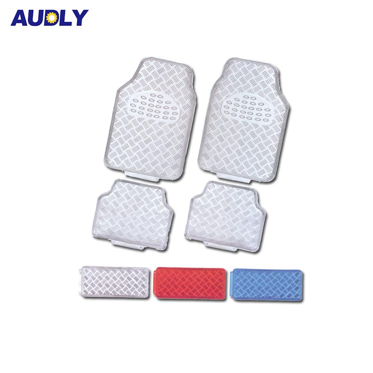 Popular wholesale PVC universal fit transparent car mats