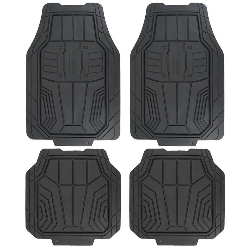 Car Mat Floor Carpet Universal Car Floor Mats Durable Pvc Universal Car Mats  Full Set