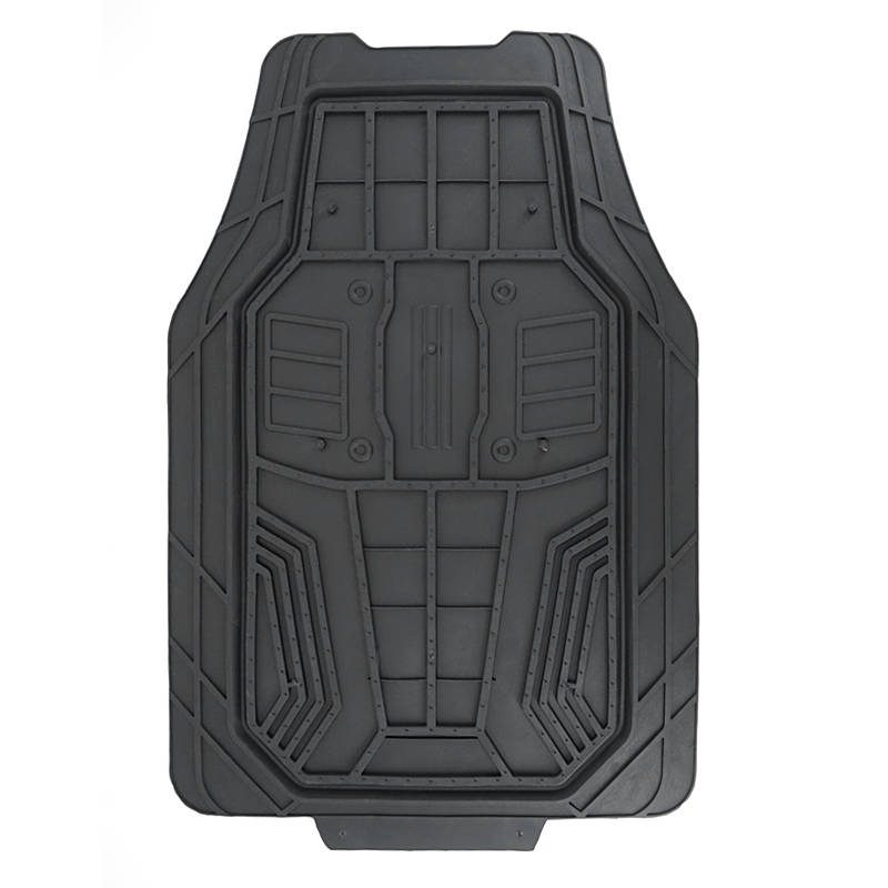 New Arrival Heavy Car Floor Mats PVC Black Tray Car Foot Mat Universal Cool Design PVC Car Mat