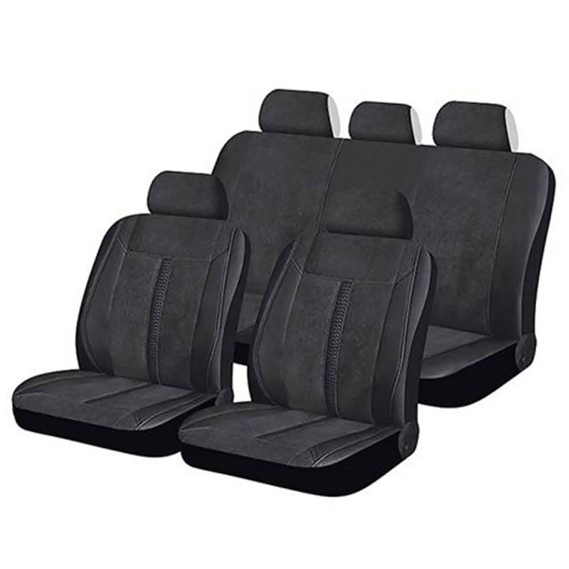 Car universal accessories leather car seat covers set universal full sets 11pcs PU design car seat cover