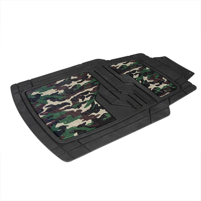 waterproof floor pvc anti slip car mat camouflage stereoscopic universal car mats